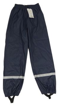 Nové - Tmavomodré voděodolné kalhoty 