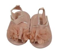 Světlerůžové capáčky s 3D květy Matalan