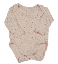 Svetloružová -čierne bodkovaná é body H&M