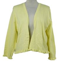 Dámsky žltý svetrový cardigán M&Co