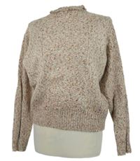 Dámský růžový melírovaný svetr Topshop 