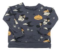 Sivá mikina s Mickey mousem a Minnie George