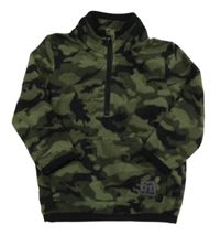 Army fleecová mikina Matalan