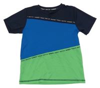 Modro-zelené sportovní tričko Topolino