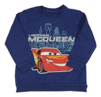 Modrá mikina s Bleskem MCQUEENEM Disney