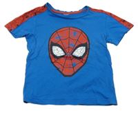 Modré tričko se Spidermanem