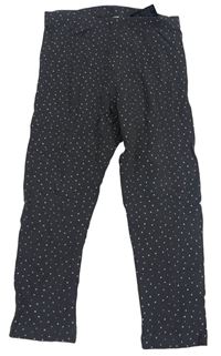 Tmavosivé bodkovaná é legíny zn. H&M