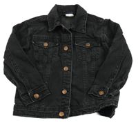 Čiernošedá rifľová bunda Zara