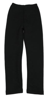 Čierne zateplené legíny