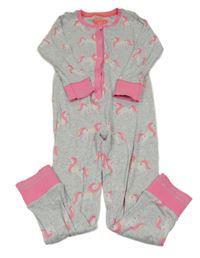 Šedý overal s jednorožci Bluezoo