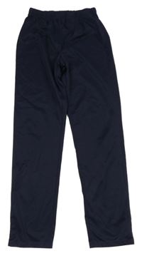 Tmavomodré športové tepláky Decathlon