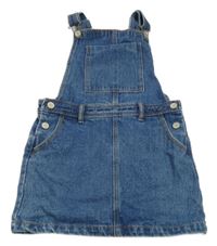 Modré rifľové na traké šaty Kiabi