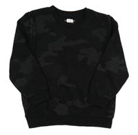 Čierno-sivá army mikina zn. Primark