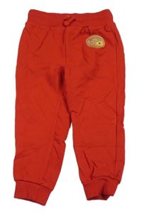 Červené tepláky s medvídkem Pú Disney 