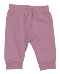 Růžové tepláky George 