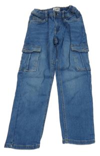 Modré cargo rifle L&D