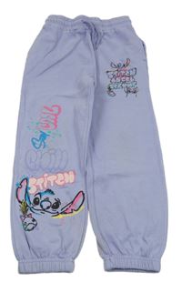 Levandulové tepláky se Stitchem Primark