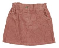 Ružová menšestrová sukňa Primark