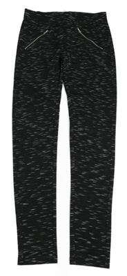 Černé melírované tregíny se zipy Y.F.K.