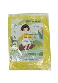 Nové - světležlutá igelitová pláštěnka s kapucňou