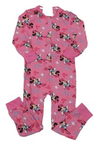 Růžový overal s Minnie Disney