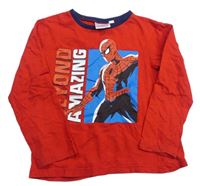 Červené triko Spiderman Marvel