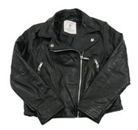 Čierny koženkový podšitý krivák Primark