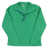 Zelená fleecová funkčná mikina Mountain Warehouse