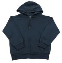 Tmavomodrá prepínaci mikina s kapucňou Primark