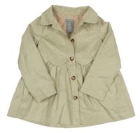 Béžový šušťákový jarný kabát Tahari