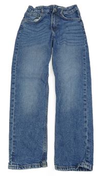 Modré relaxed fit straight rifle H&M