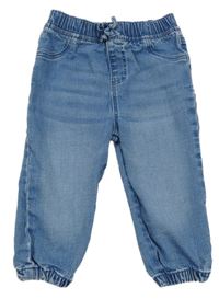 Modré teplákové cuff rifle Primark