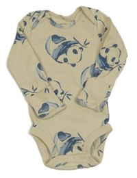 Béžové body s pandami Carter's