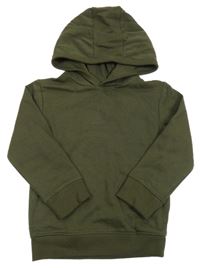 Khaki mikina s kapucňou Urban