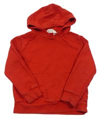 Červená mikina s kapucňou H&M