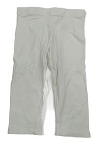 Biele crop legíny H&M