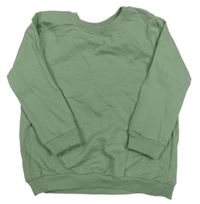 Zelená ľahká mikina Pep&Co