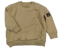 Hnedá mikina s nášivkou Next