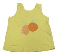 Žltý top s pomeranči Primark
