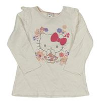 Bílé triko s Hello Kitty C&A