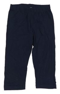 Tmavomodré crop legíny Yigga