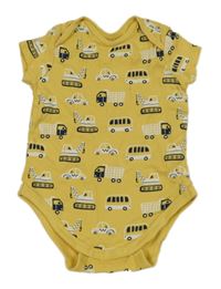 Žluto-modré body s auty C&A