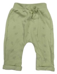 Zelené tepláky so žaludy Primark