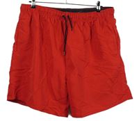 Pánské červené plážové kraťasy Identic vel. 4XL