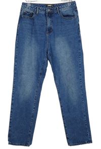 Dámské modré mom rifle MissGuided 