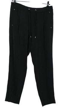 Dámské černé petite kalhoty Wallis 