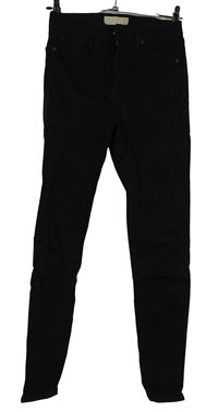 Dámské černé skinny rifle Topshop