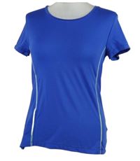 Dámské safírové sportovní funkční tričko Crivit 