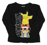 Čierne tričko s pokémonem zn.