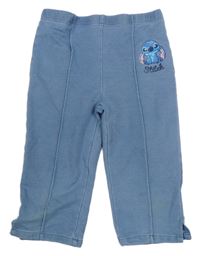 Modré teplákové kraťasy se Stitchem Primark